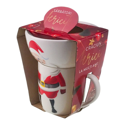 Set bol si cana din ceramica 13x16 cm [5]