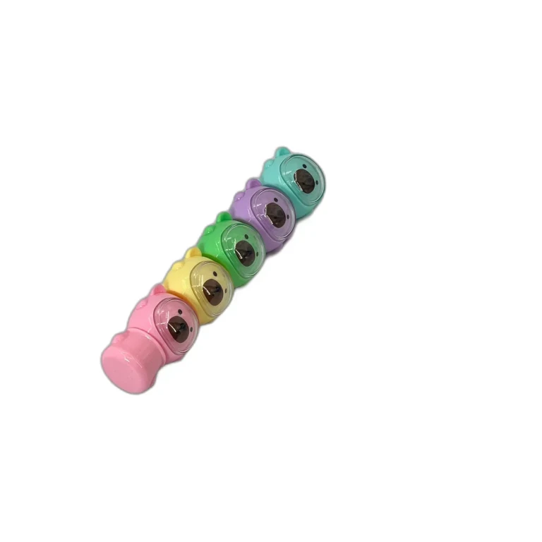 Rechizite școlare - Set 5 markere Ursulet diverse culori