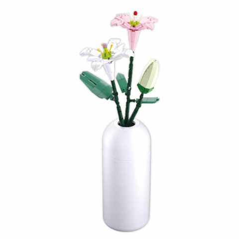 Set constructie Flowers 247 piese Crin [1]