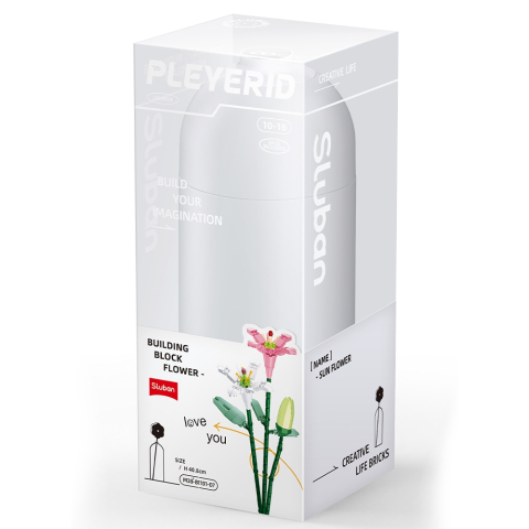 Set constructie Flowers 247 piese Crin [2]