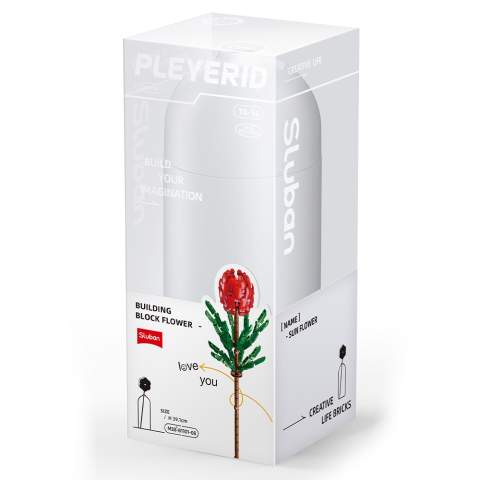 Set constructie Flowers 251 piese Tibouchina urvilleana [2]