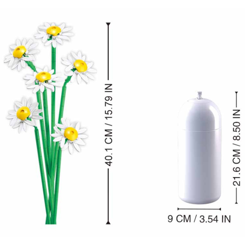 Set constructie Flowers 255 piese Margareta [5]