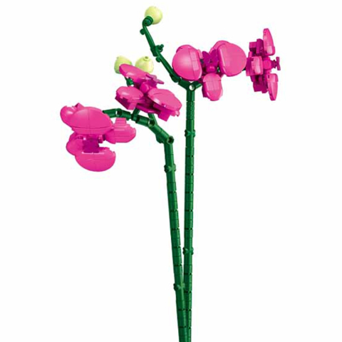 Set constructie Flowers 261 piese Orhidee [3]