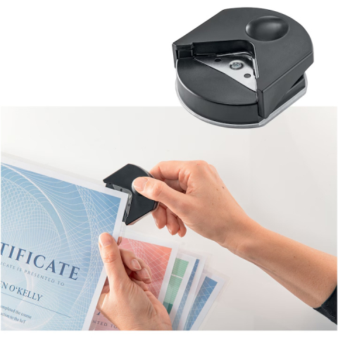 Set Craft GBC 4 in 1 negru laminator A4 Inspire+ trimmer rounder folii laminare A4 [3]