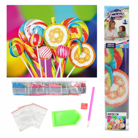 Set creatie cu diamante 40x50 cm - Toi-Toys [1]