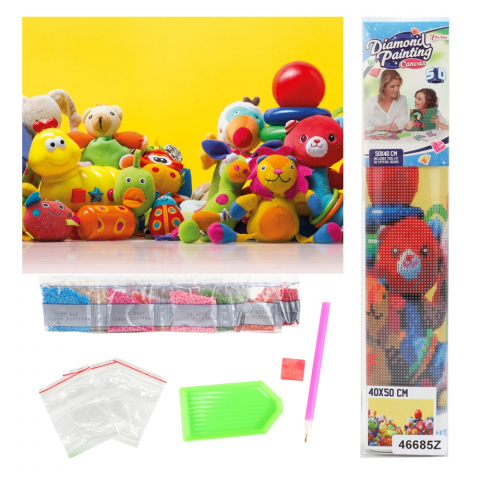 Set creatie cu diamante 40x50 cm - Toi-Toys [4]