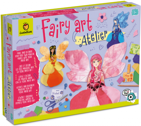Jucării și jocuri - Set creativ Fairy Art Atelier Ludattica
