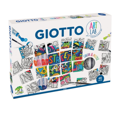 Rechizite școlare - Set creativ - Color & Puzzle Art Lab Giotto