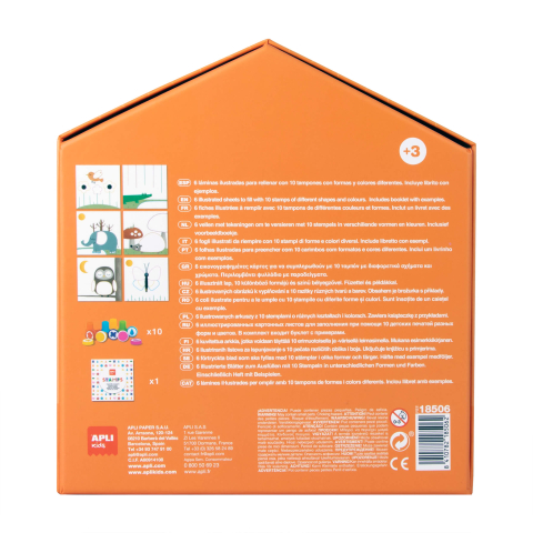 Joc creativ Primele mele timbre Apli 23 x 6 x 21 cm [1]