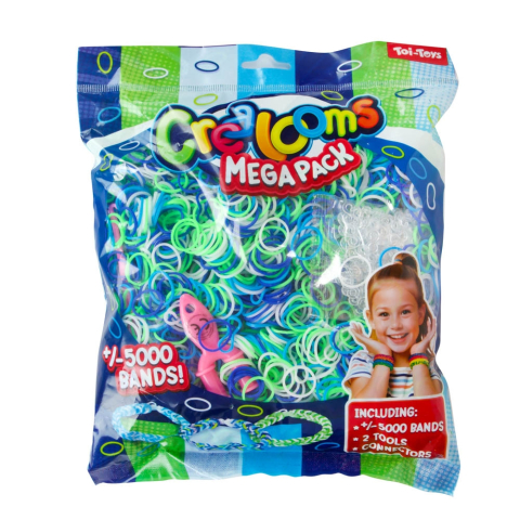 Set creativ elastice cu accesorii 5000 bucati/set Toi-Toys [1]