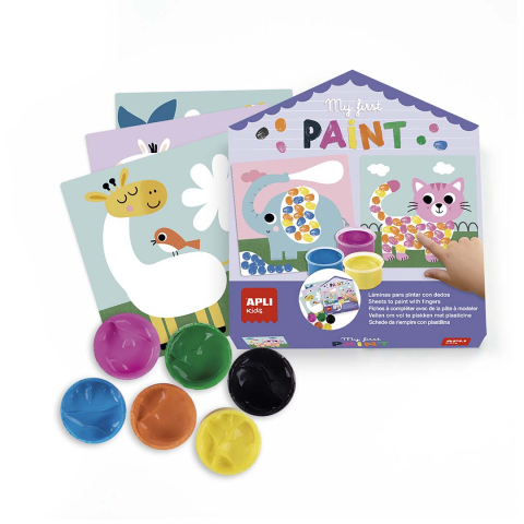 Set creativ Pictura cu degetele Animale Apli Kids [1]