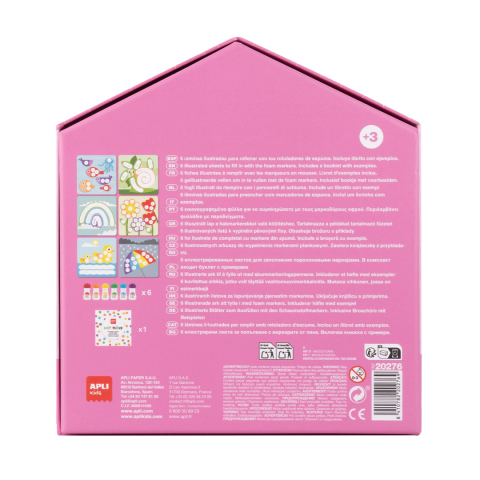 Set creativ Prima mea vopsea punctata Apli 21.4 x 5.5 x 23.5 cm [1]