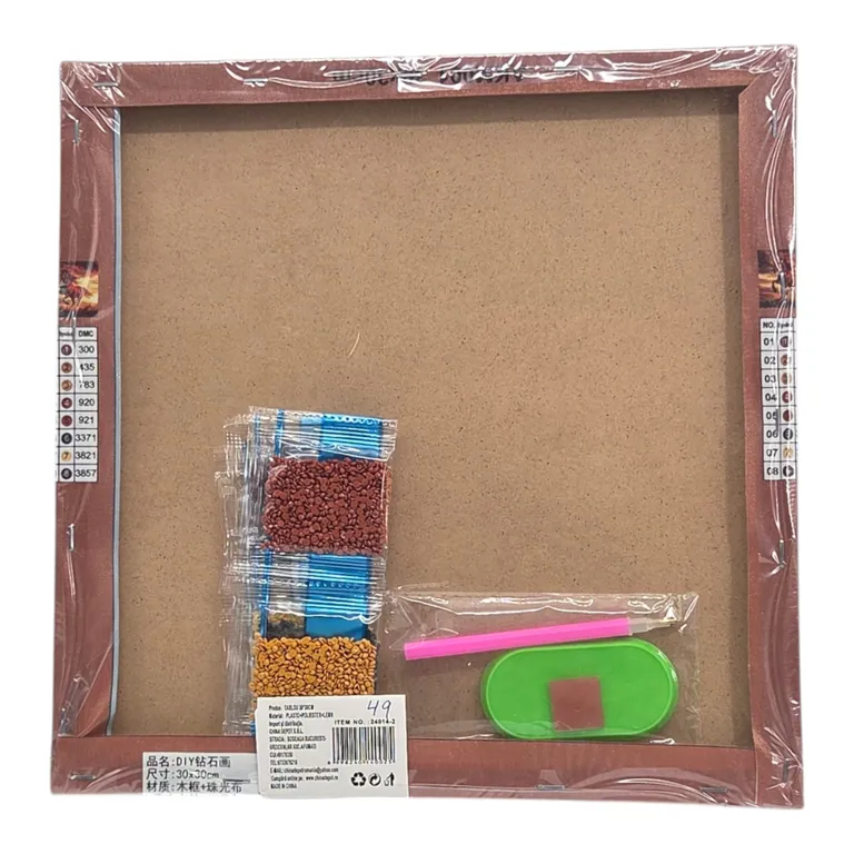 Set creativitate cu diamante cal Duoguo 30x30cm [1]
