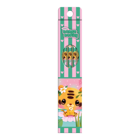 Rechizite școlare - Set de creioane Bangoberry Tiggy Tiger 5 buc