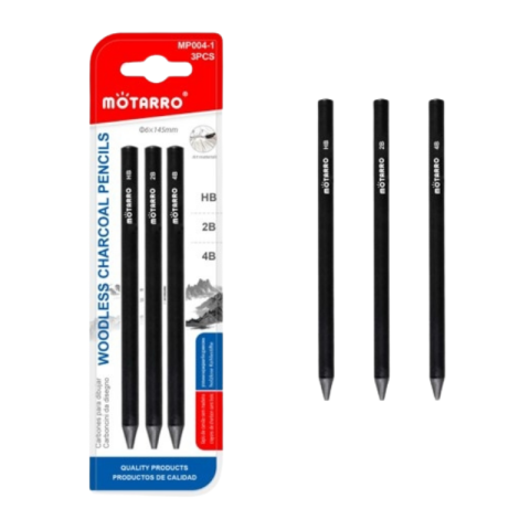 Instrumente de scris - Set creioane desen 3/set Motarro