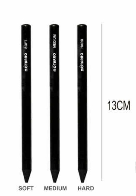 Set creioane carbune desen Motarro 3 bucati [1]