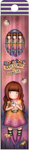 Instrumente de scris - Set de creioane grafice Santoro Gorjuss In The Forest Firefly Dawn