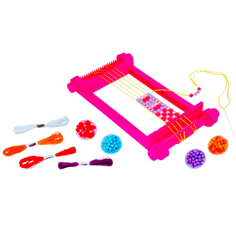 Set de confectionat bratari cu suport pentru tesut Toi-Toys [2]