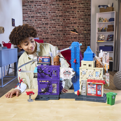 SET DE JOACA MARVEL SPIDER MAN VENOM VERSUS WEB CITY SLINGING [2]