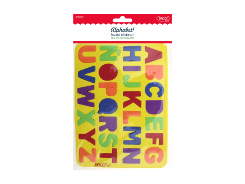 Accesorii craft - Set didactic-sd003 invata alfabetul daco