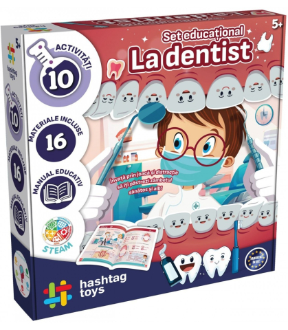 Jocuri educative - Set educativ - Prima Mea Trusa de Dentist