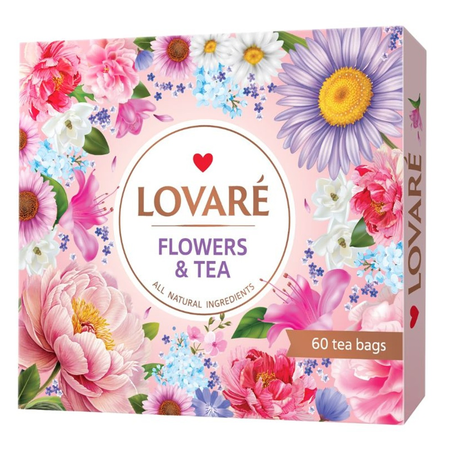 Ceaiuri premium Basilur - Ceai asortat Tea Collection 60 plicuri Lovare