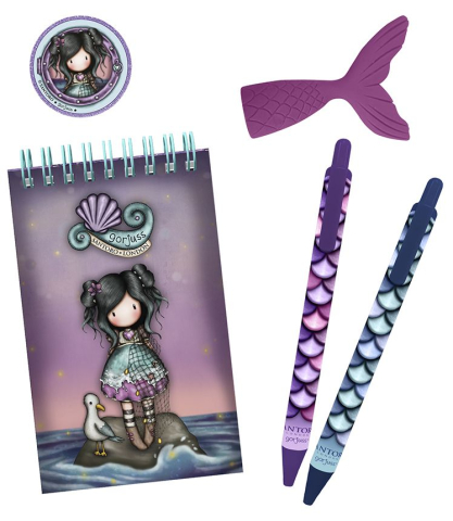 Set Gorjuss notes radiera pix creion Lost At Sea [1]