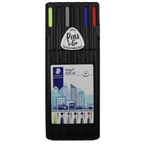 Set de birou Triplus cutie neagra Staedtler [1]