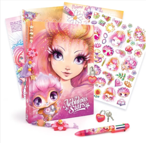 Agende pentru copii - Jurnal Secret Nebulous Stars Petulia cu accesorii