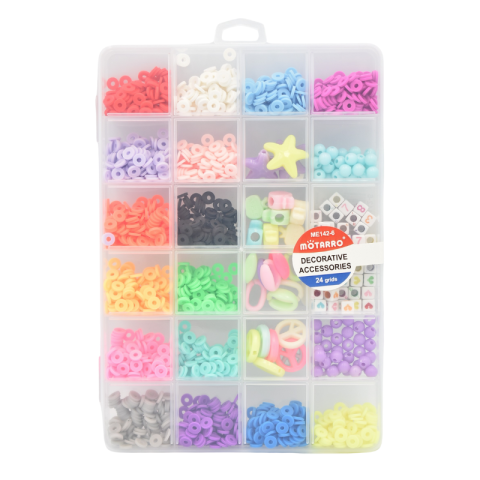 Jucării și jocuri - Set margele pentru accesorii handmade Motarro