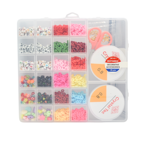 Jucării și jocuri - Set margele pentru accesorii handmade Motarro