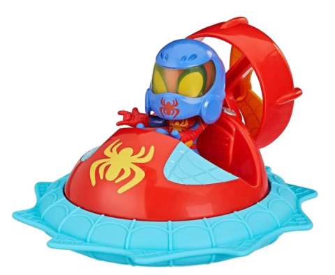 Mașinuțe de jucărie - Vehicul Hasbro Marvel Spidey cu rotire 32 x 25 x 8 cm