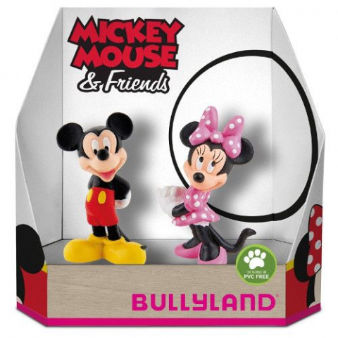 Jucării și jocuri - Set 2 figurine Minnie si Mickey Bullyland