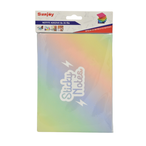 Papetărie și articole din hârtie - Set notite adezive 8x35 file Sunjoy
