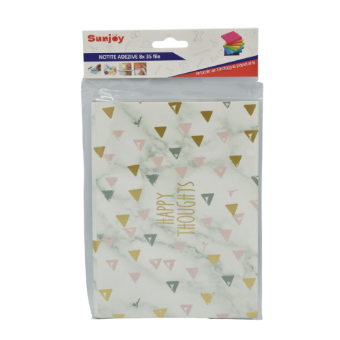 Papetărie și articole din hârtie - Set notite adezive 8x35 file Sunjoy