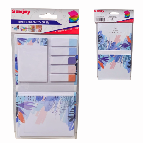 Note adezive - Set notite adezive  50 file
