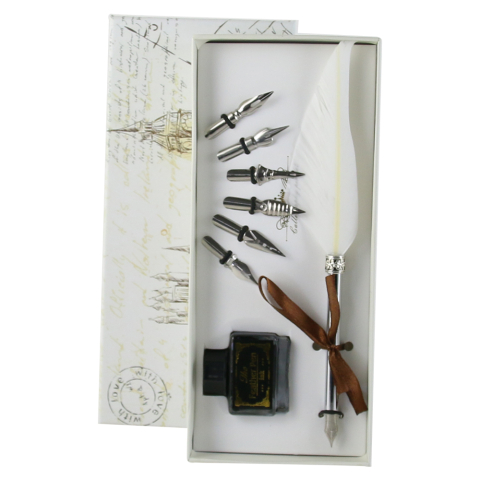 Set Pana de scris Big Ben 8 piese culori diferite [2]