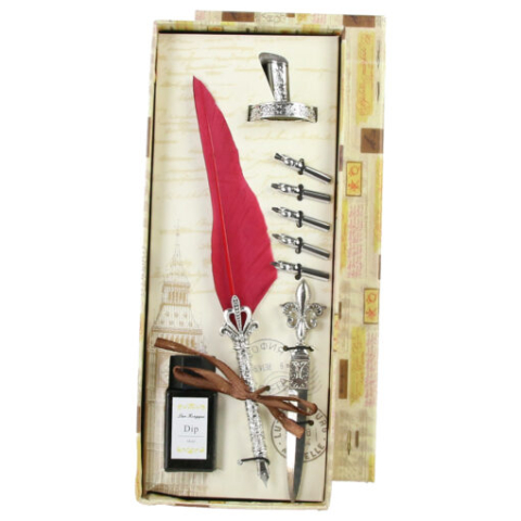 Set Pana de scris Big Ben 9 piese culori diferite [4]