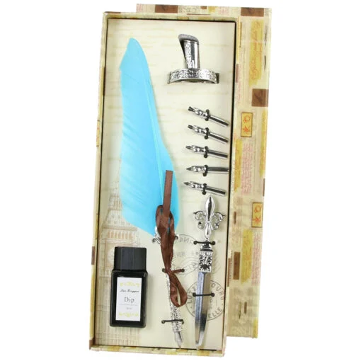 Set Pana de scris Big Ben 9 piese culori diferite [5]