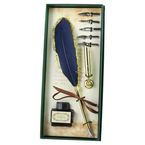 Set pana de scris Vintage „Enjoy Your Life” 8 piese [1]