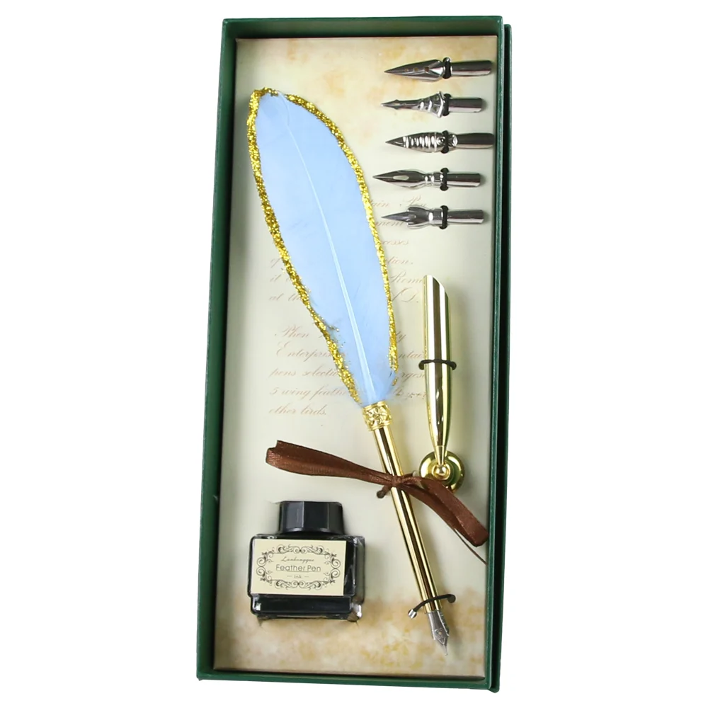 Set pana de scris Vintage „Enjoy Your Life” 8 piese [4]