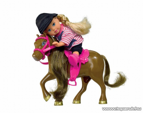 SET PAPUSICA EVI CU CALUT MARO INCHIS [1]