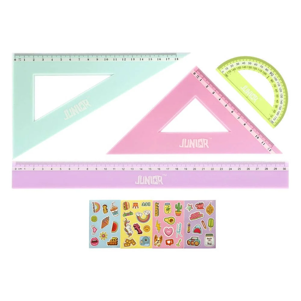 Set rigle flexibile pastel 4/set Junior [1]