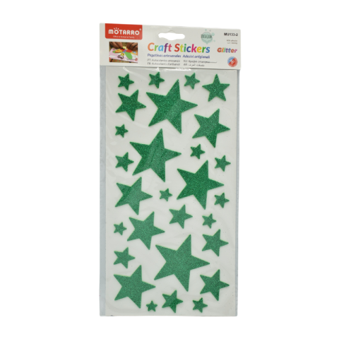 Set stickere spuma EVA stele diverse culori Motarro [3]