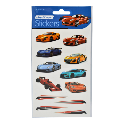 Artă și creativitate - Set stickere masini diverse modele