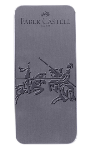 Set stilou si pix Grip 2010 gri Faber-Castell [1]