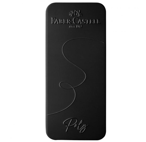 Set stilou B si pix XB Poly negru Faber-Castell [1]