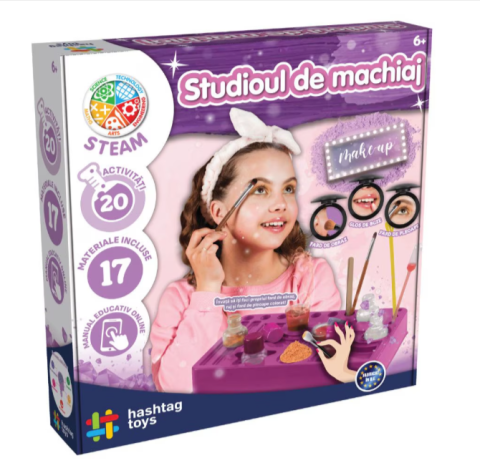 Jocuri educative - Set studio de machiaj 22 piese
