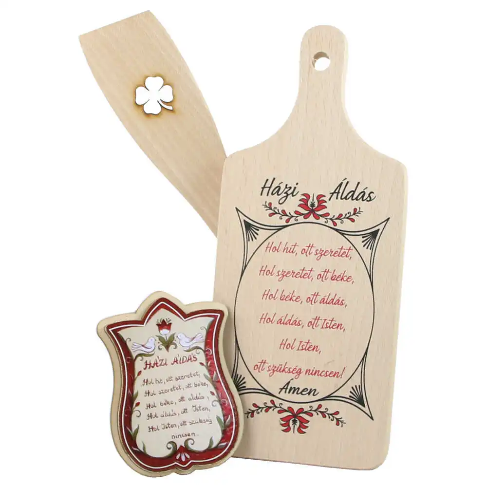 Noutăți Librăria Compas - Set ustensile lemn bucatarie Hazi Aldas 12 x 30 cm