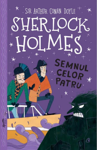 Cărți pentru copii - Sherlock Holmes. Semnul celor patru - Stephanie Baudet